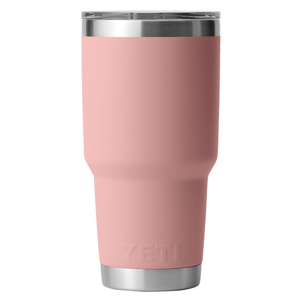 YETI 30oz/887mL rambler tumbler in sandstone pink with magslider li