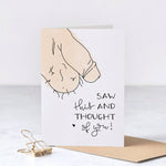 Greta Jane Paper Co. - Card - Saw This and Thought of You