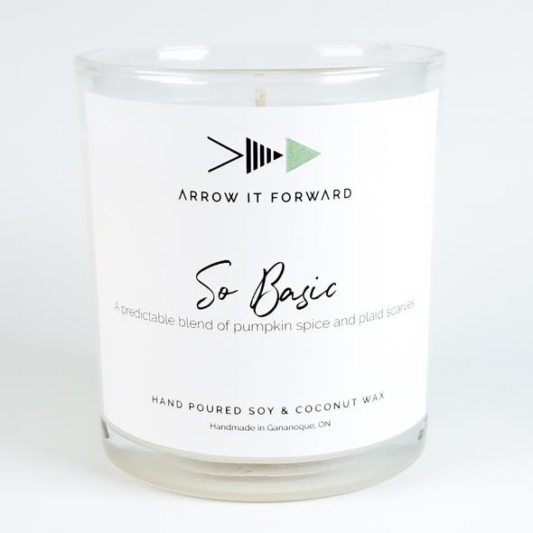 ARROW IT FORWARD 8oz Soy Candle Tumbler