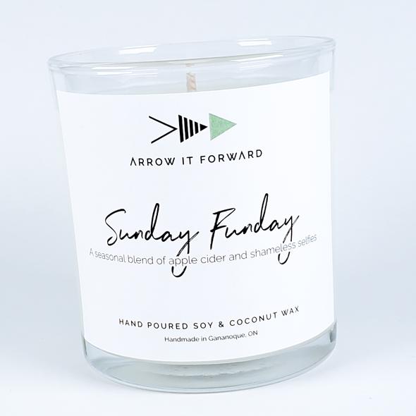 ARROW IT FORWARD 8oz Soy Candle Tumbler