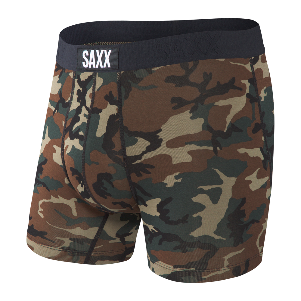 
                
                    Load image into Gallery viewer, SAXX - Vibe Boxer Brief - Woodland Camo
                
            