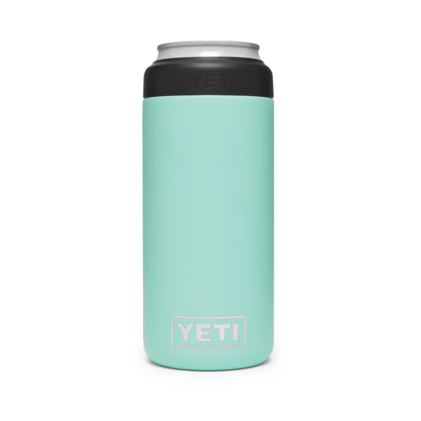 tall boy colster yeti beer tall can holder seafoam