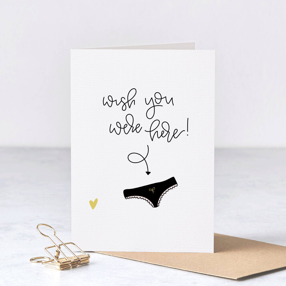 Greta Jane Paper Co. - Card - Wish You Were Here!